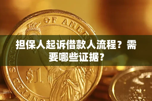 北京担保人起诉借款人流程？需要哪些证据？