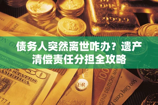 北京债务人突然离世咋办？遗产清偿责任分担全攻略