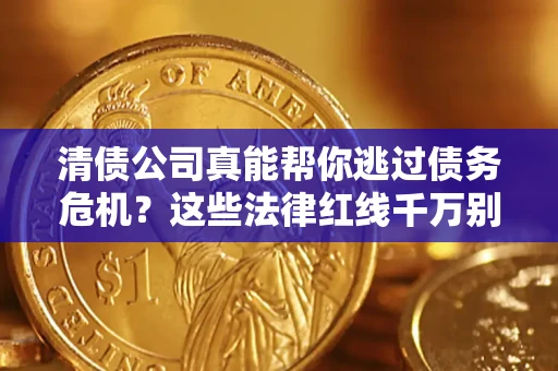 北京清债公司真能帮你逃过债务危机？这些法律红线千万别踩