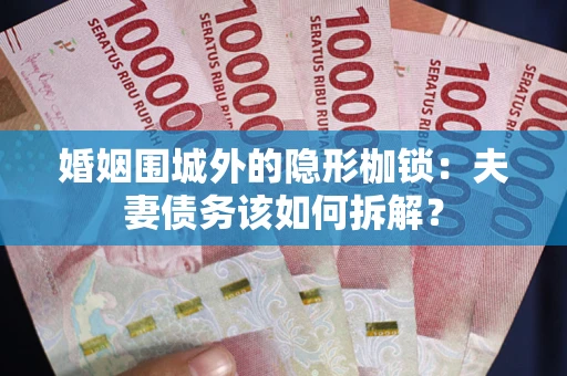 北京婚姻围城外的隐形枷锁：夫妻债务该如何拆解？