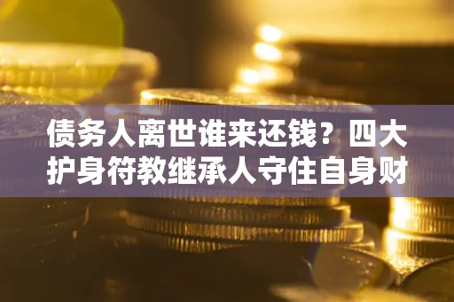 北京债务人离世谁来还钱？四大护身符教继承人守住自身财产